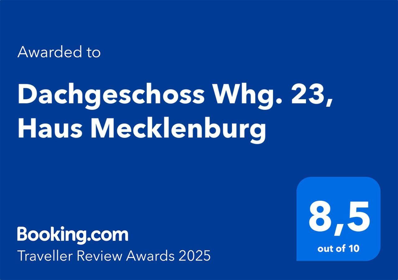 Appartamento Dachgeschoss Whg. 23, Haus Mecklenburg Ostseebad Kühlungsborn Esterno foto